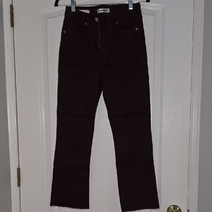 Vigoss Red Straight Leg Jeans Classic Denim